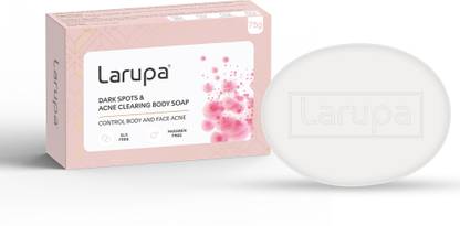 Larupa Dark Spots & Acne Clearing Body Soap | Prevents Body Acne, Bumpy Skin