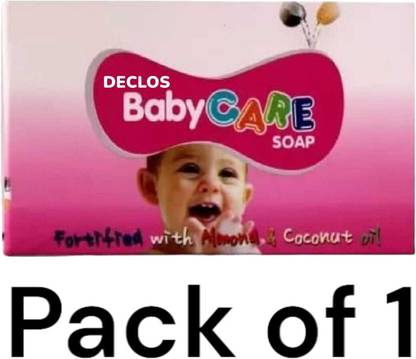 DECLOS baby care soap enriched with almond and coconut