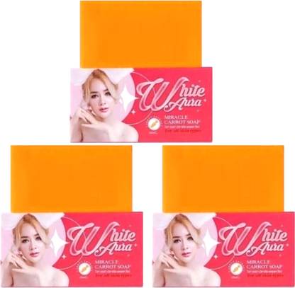 nandurba WhiteAura Deep Cleansing & Tan Removal Soap for Face & Body