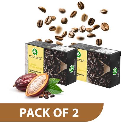 AYURVED MASTER Luxurious Cocoa Butter Soap Use for Tan Removal, UV Protection & Moisturize Skin