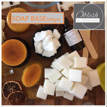 OBLESH A34Soap Base Bar For Soap Making Melt & Pour Glycerine Soap Base