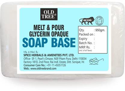 Old Tree Glycerine Opaque Soap Base for soap making