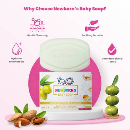 Newborn's Moisturizer Soap 100g