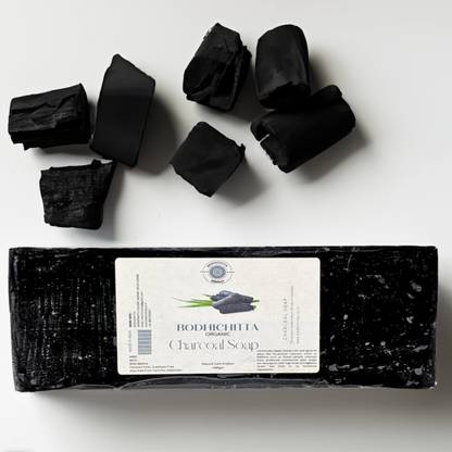Bodhichitta Charcoal Soap Base Melt & Pour 100% Pure & Natural Pack of 1kg