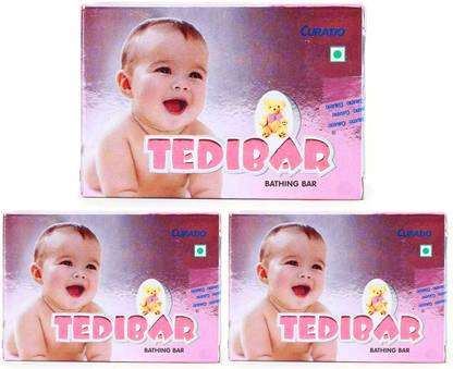 CURATIO tedibar soap pack of 3