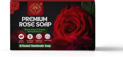 Puro Miles Premium Rose Soap Bars Hand Made / Home Made/ Organic & Natural/Paraben Free