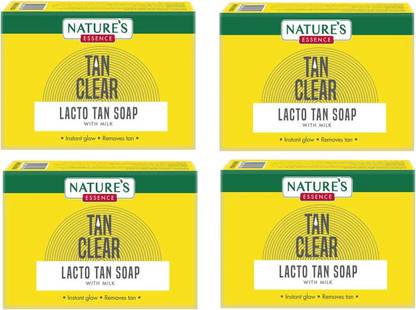 Nature's Essence TAN CLEAR LACTO TAN SOAP 75GX4(60MRPX4)