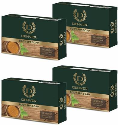 DENVER Body Spa Soap RESTORE Enriched With Tea Tree Oil