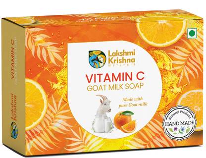 Lakshmi Krishna Goat Milk Soap Vitamin C