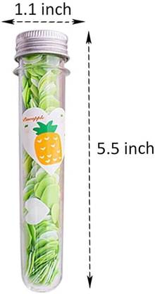 Hudabird Travel Soft Paper Soap Flower Design Tube Shape Bottle 2 IN PACK