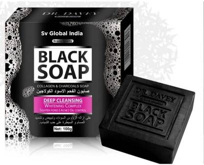 sv global india black soap