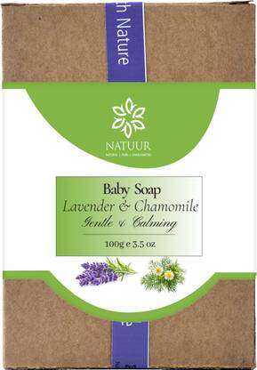 NATUUR Chamomile Baby Soap - Gentle & Calming, Softens & Moisturizes