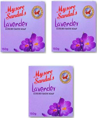 MYSORE SANDAL Lavender Luxury Bath Soap