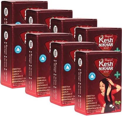 Kesh NIKHAR Advanced formula Hair shampoo soap with Reetha,Amla,Shikakai & Conditioner