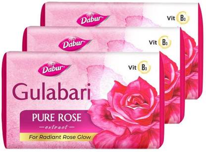 Dabur Gulabari Pure Rose Soap
