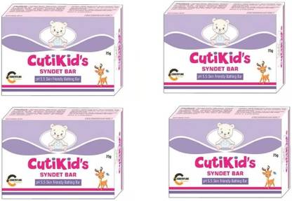 CutiKid's Soap Soft, Smooth, Moisturised 100GM (PACK OF 4)
