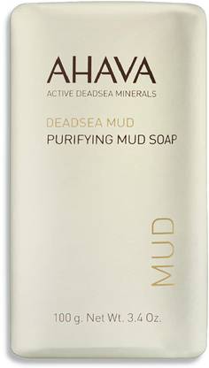 Ahava Deadsea Purifying Mud Soap, Grey,
