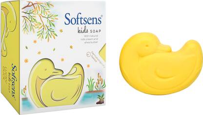 Softsens Lucky Duck Kids Soap | Gentle & Nourishing with Shea Butter & Milk Cream