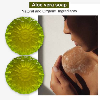 Groovy Aloe Vera & Algae Soap (100GM) (PACK OF 2)