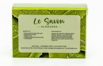 LE SAVON Handmade Aloe vera Soap