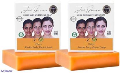 Jiore Skincare Sinche Kojic Soap for Refreshing Skin Glow Combo Set