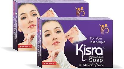 KISRA Premium Acne Prone Skin - Controls Acne Development - Clears Out Clogged Pores - Formulated Specially To Create A Barrier Against Acne Development – Pimple Care Soap