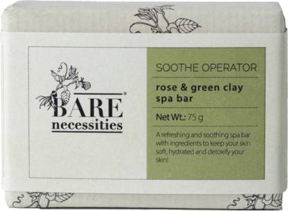 Bare Necessities Soothe Operator - Rose & Green Clay Soap and Spa Bar