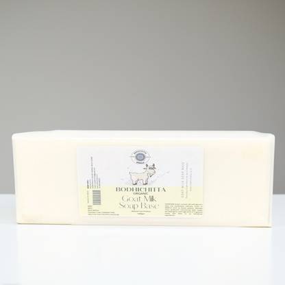 Bodhichitta Goat Milk Soap Base Melt & Pour 100% Pure & Natural Pack of 1kg