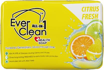 EverClean ALL-IN-1 Health Soap Citrus Fresh 40g Each