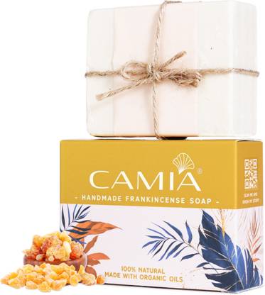 CAMIA Handcrafted Frankincense Cold Processed Soap