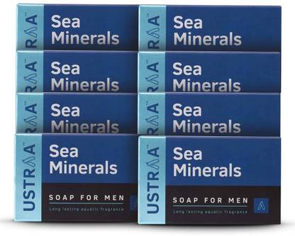USTRAA Deo Soap For Men With Sea Minerals, 100 G