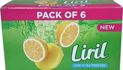 Liril Lime & Tea Tree Oil Soap Bar