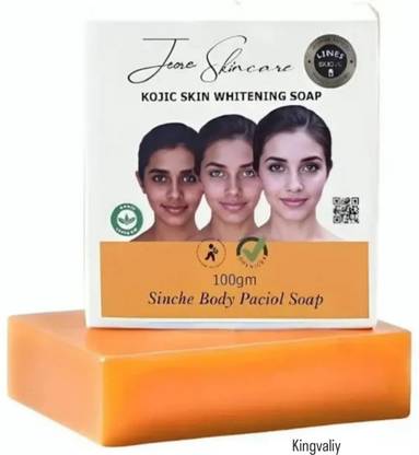 Kingvaliy Shinche Body Kojic Facial soap For Extra Whitening soap