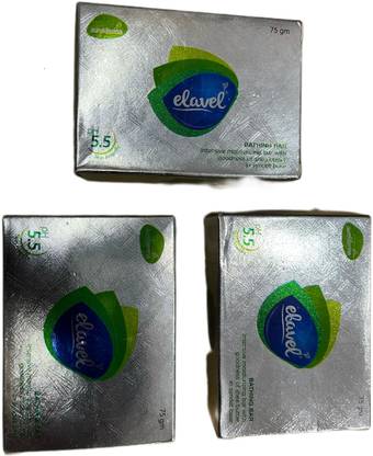 Elavel INTENSIVE MOISTURISING BATHING BAR PACK OF 3