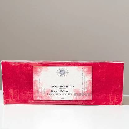 Bodhichitta Red Wine Glycerin Soap Base Melt & Pour 100% Pure & Natural Pack of 1kg