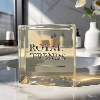 Royal Trends Organic Transparent Glycerine Melt and Pour Base DIY Handmade Soap Raw Material : Net (1 kg)