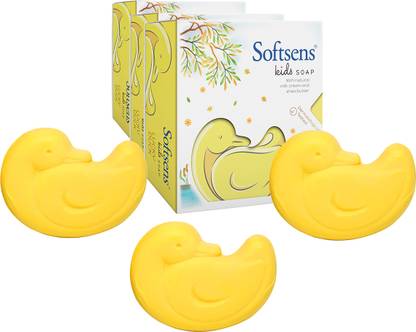 Softsens Lucky Duck Kids Soap | Gentle & Nourishing with Shea Butter & Milk Cream