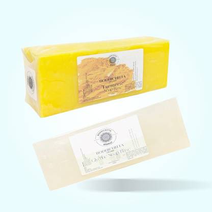 Bodhichitta Ultra Clear Transparent Glycerin & Haldi Soap Base Combo for DIY Soap Making