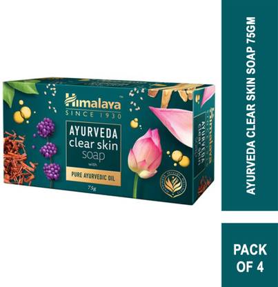 HIMALAYA AYURVEDA CLEAR SKIN SOAP 4X75G