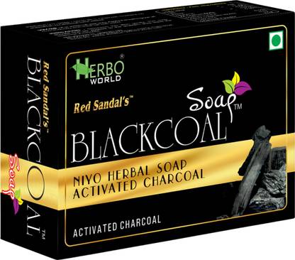 herbo world BLACK COAL SOAP (PACK OF2)
