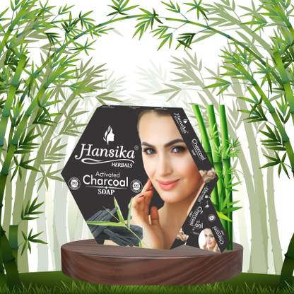 Hansika Charcoal Soap | Charcoal Soap Bath Soap for Moisturizing | Bath and Fresh Skin