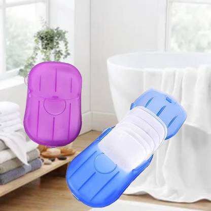 Mallade Paper Soap for Emergency Hand Wash with Fresh Scent