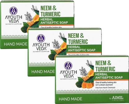 Ayouthveda NEEM & TURMERIC SOAP (PACK OF 3)