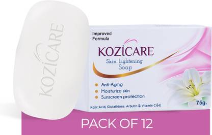 Kozicare Skin Lightening Bar 75g | Kojic Acid ,Glutathione , Alpha Arbutin