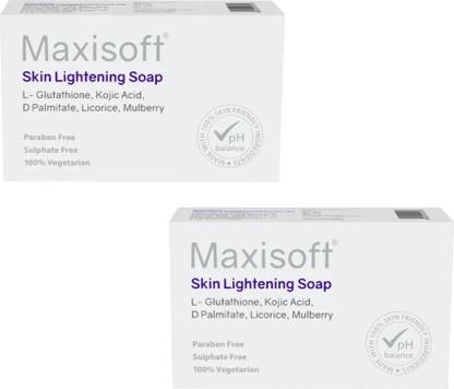 Maxisoft Skin Lightening Soap | Milk Cream, Mulberry & Shea Butter 75 gm