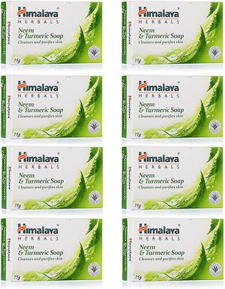HIMALAYA Neem & Turmeric Soap (8X75g)