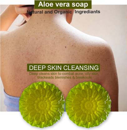 TERIHAR Aloe & Cedarwood Soap (100GM) (PACK OF 2)