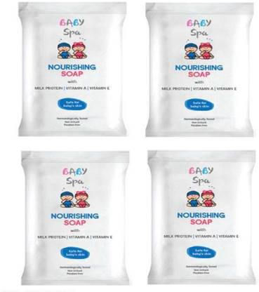 Modicare BABY SPA NOURISHING SOAP WITH MILKPROTEIN,VITAMIN A. 4X75G