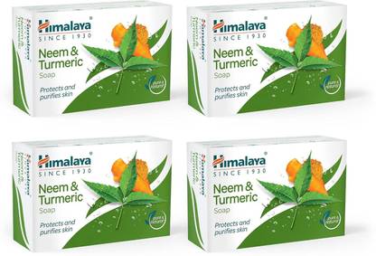 HIMALAYA Neem & Turmeric Soap (pure & natural) 125*4
