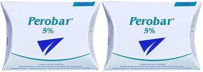 PEROBAR 5 Soap (Pack Of 2 X 75Gm)